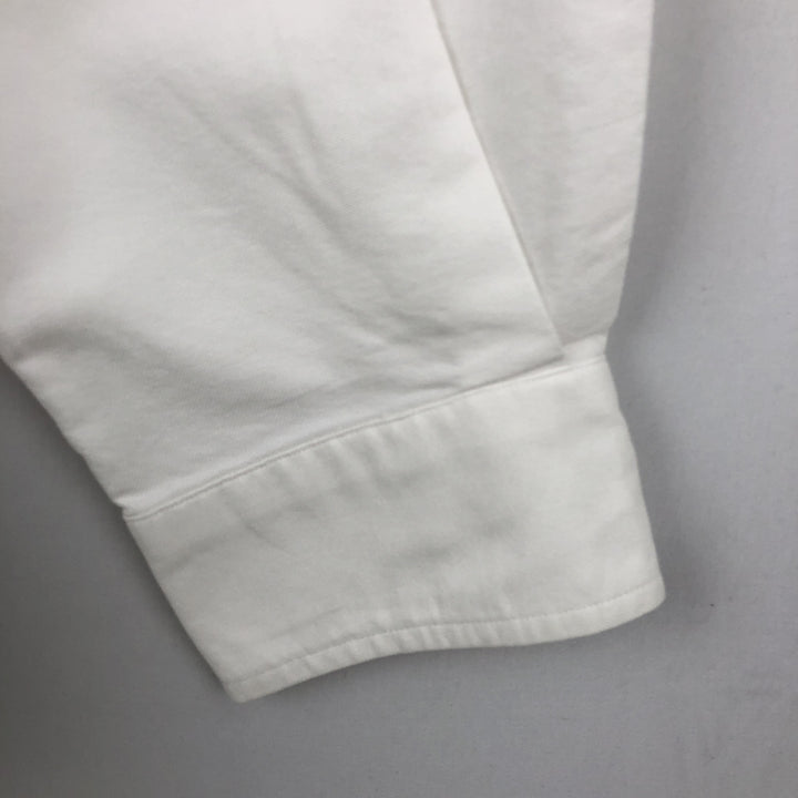 Ralph Lauren YARMOUTH long sleeve button down shirt, men's size L cotton white type Vintage Second Hand