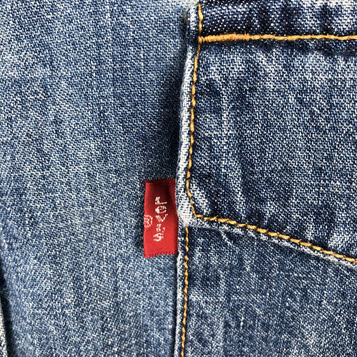 90s-00'S Levi's long-sleeved denim shirt, men's size L equivalent, vintage. cotton Indigo Vintage Second Hand