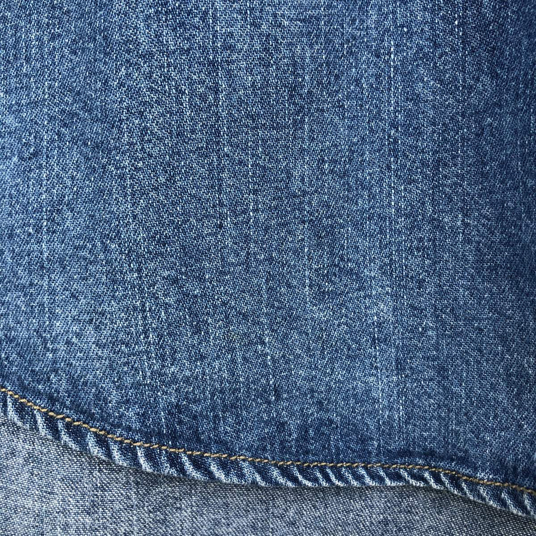 Levi's Red Tab Long Sleeve Denim Shirt, Men's Size L cotton Indigo Vintage Second Hand