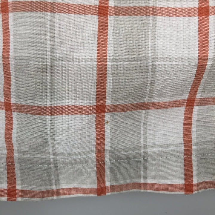 Patagonia 52181SP19 Long-Sleeve Cotton Check Shirt, Men's Size M (approx.) Organic cotton white type Vintage Second Hand