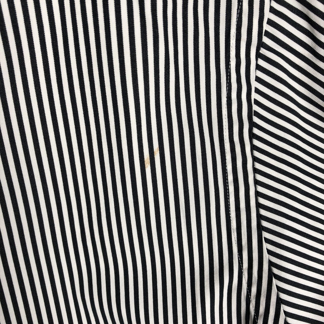 90'S Ralph Lauren CLASSIC FIT Long-Sleeve Button-Down Striped Shirt, Men's Size L (approx.), Vintage Button-Down Shirt cotton white type Vintage Second Hand