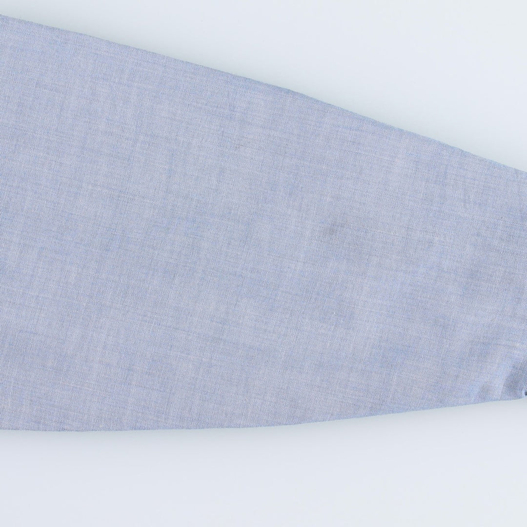 Vintage 1970'S JCPenney Big Mac long-sleeved chambray shirt, size L, men's unclear blue type Vintage Second Hand