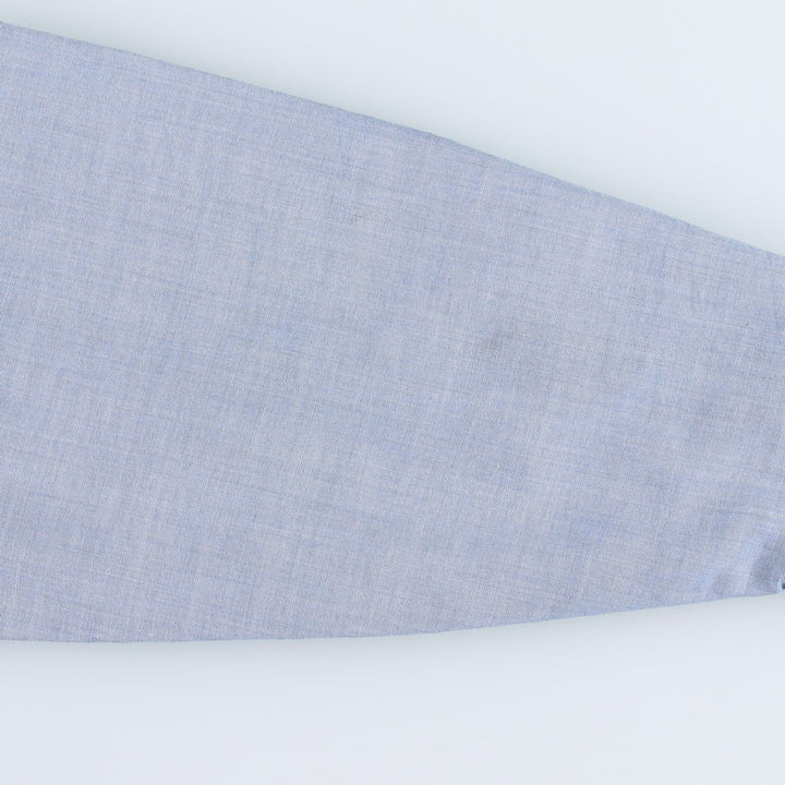 Vintage 1970'S JCPenney Big Mac long-sleeved chambray shirt, size L, men's unclear blue type Vintage Second Hand