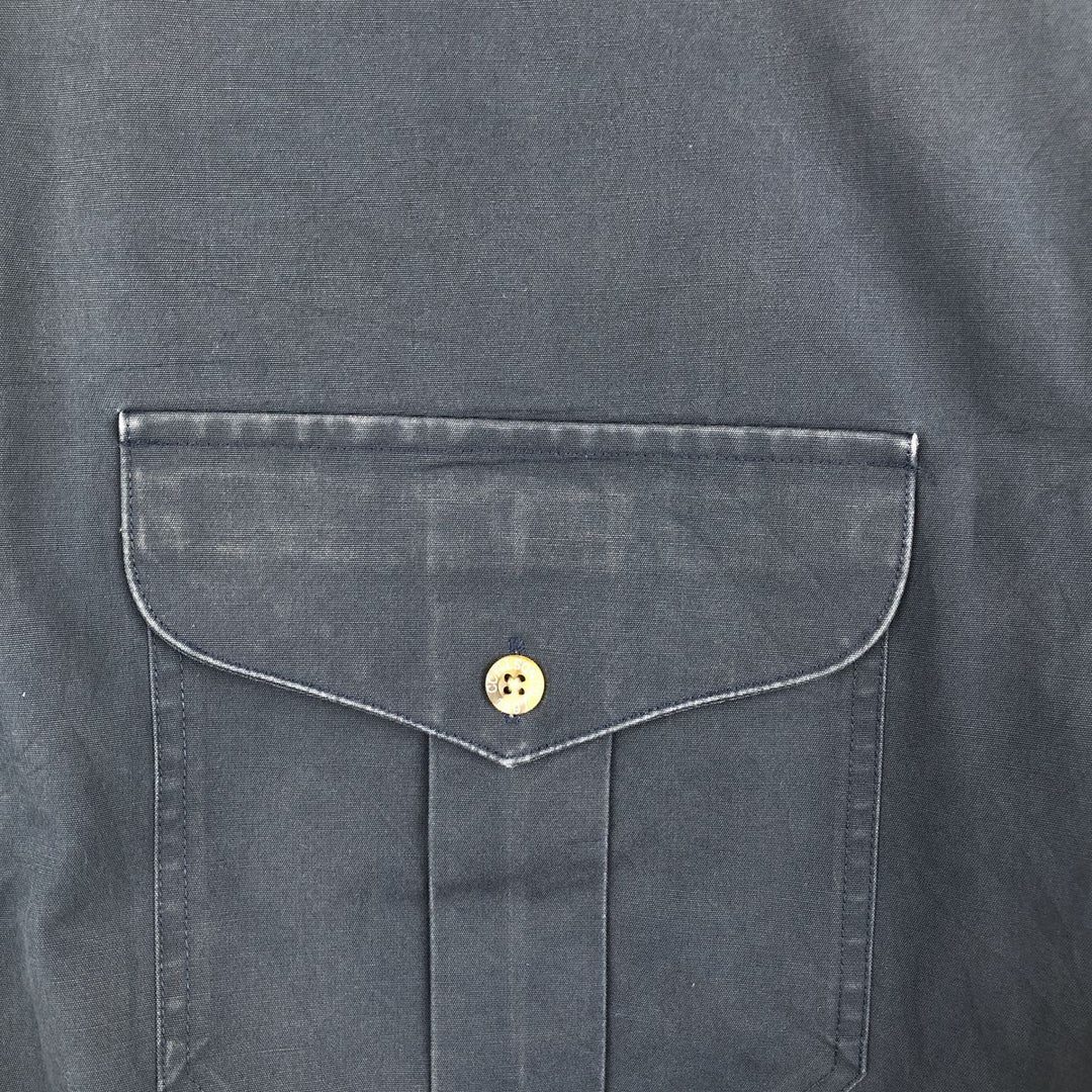Filson long-sleeved work shirt, men's size XL (equivalent) cotton black type Vintage Second Hand