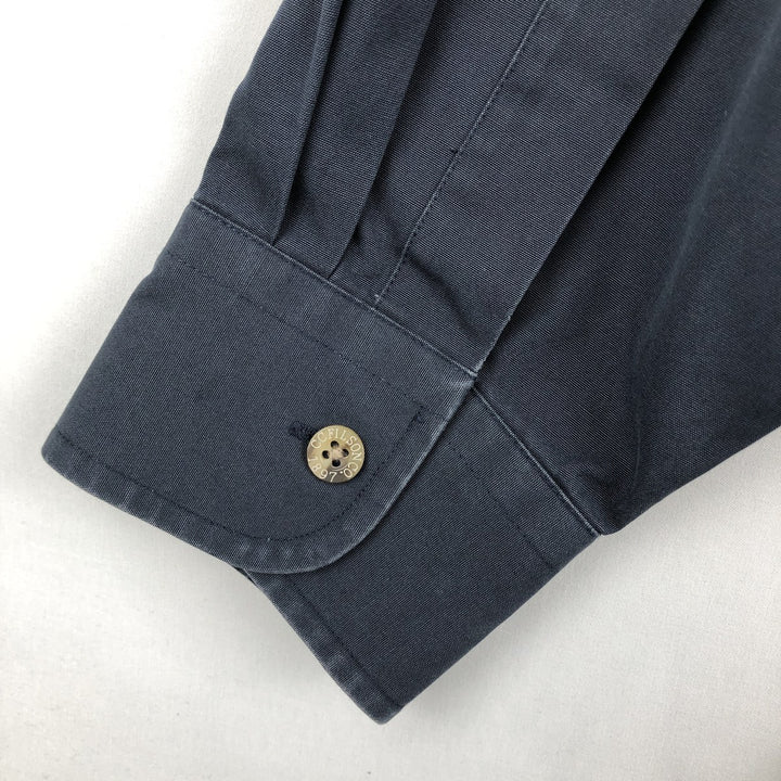 Filson long-sleeved work shirt, men's size XL (equivalent) cotton black type Vintage Second Hand