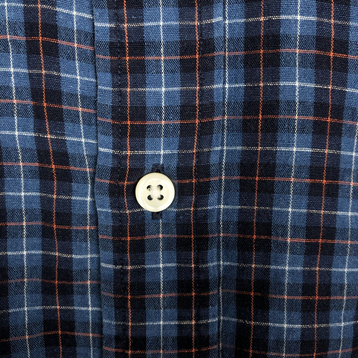 Ralph Lauren Classic Fit Long Sleeve Linen Button Down Shirt, Men's Size L linen blue type Vintage Second Hand