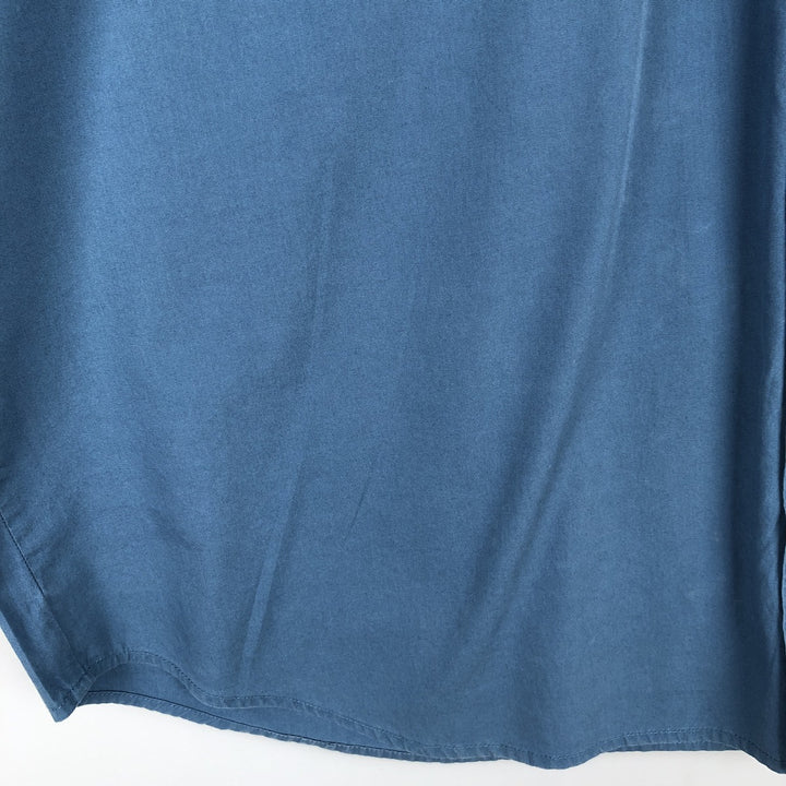 Columbia PFG Long Sleeve Fishing Shirt, Men's Size L cotton blue type Vintage Second Hand