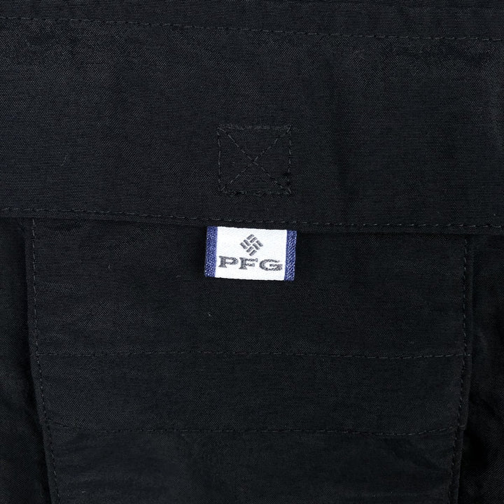 Columbia BAHAMA PFG OMNI-SHADE Long-Sleeve Fishing Shirt (Men's Size L) Nylon black type Vintage Second Hand