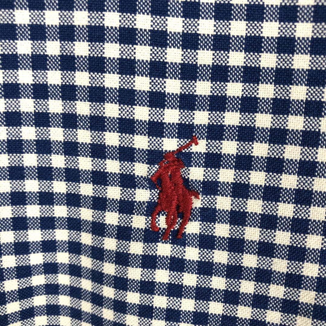 Ralph Lauren Classic Fit Long Sleeve Button Down Striped Shirt Men's XL cotton blue type Vintage Second Hand
