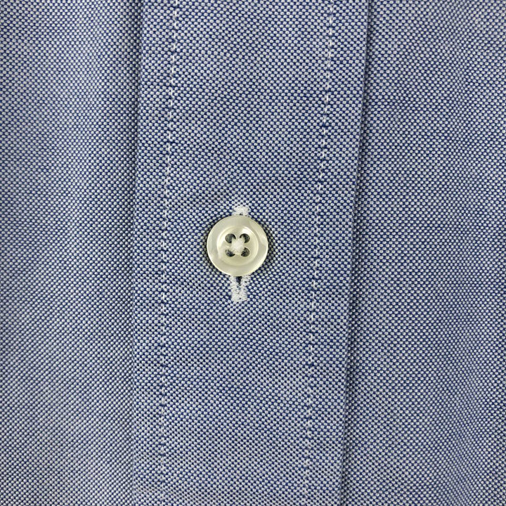 Brooks Brothers long-sleeved button-down shirt, made in the USA, size M Supima Cotton Blue type light blue Vintage Second Hand