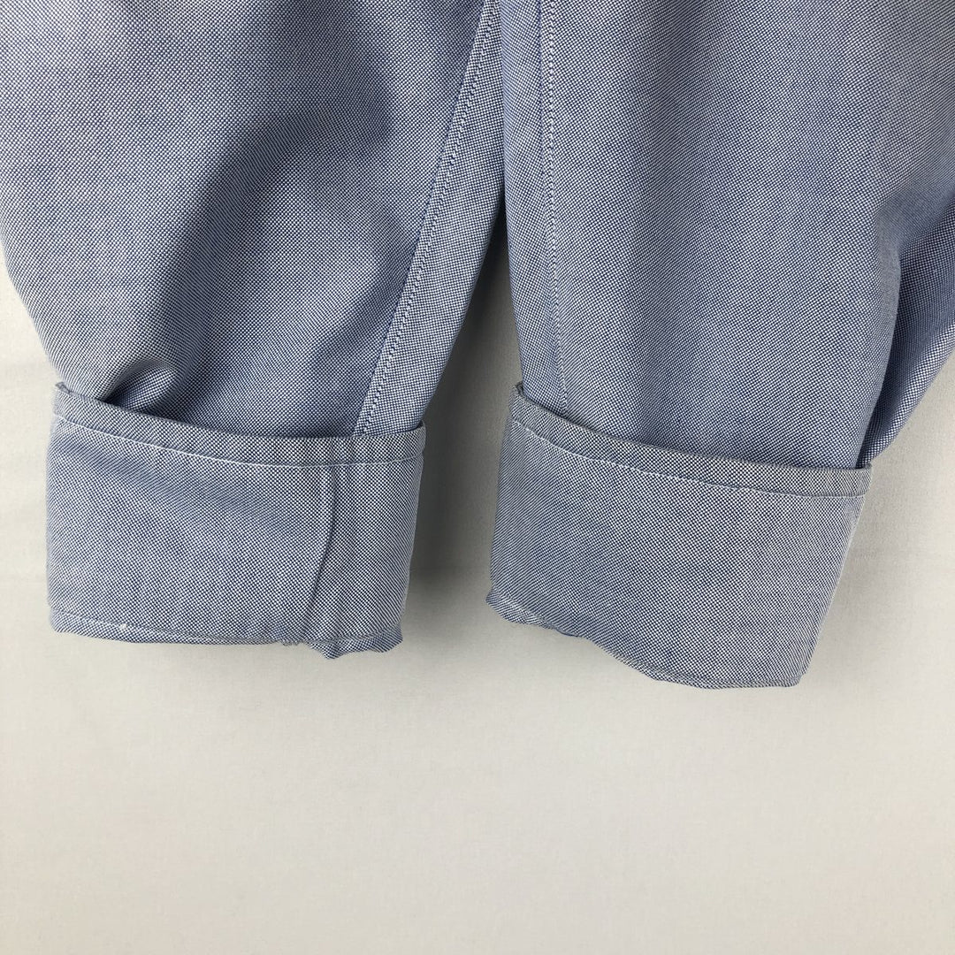 Brooks Brothers long-sleeved button-down shirt, made in the USA, size M Supima Cotton Blue type light blue Vintage Second Hand