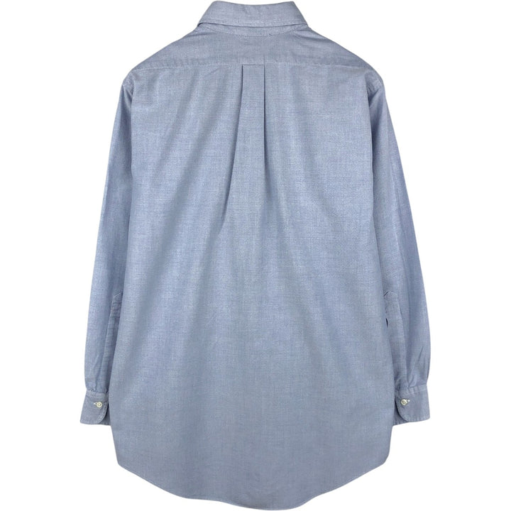 Brooks Brothers Est.1818 Long Sleeve Button Down Shirt Made in USA Men's M Supima Cotton Blue type light blue Vintage Second Hand