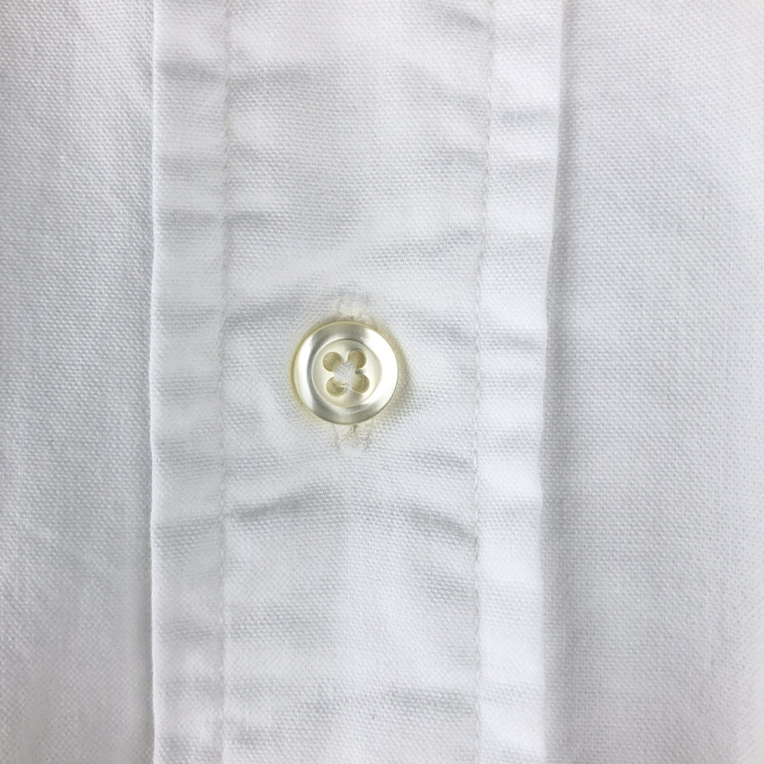 Brooks Brothers Est.1818 Long Sleeve Button Down Shirt Made in USA Men's Size L cotton white type Vintage Second Hand