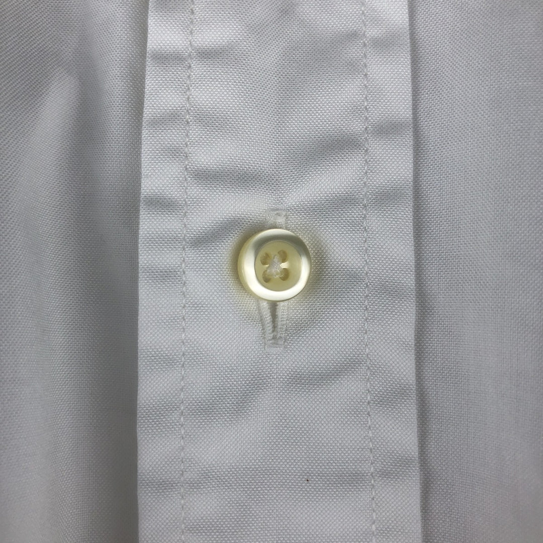 Brooks Brothers Est.1818 Long Sleeve Button Down Shirt Made in USA Men's Size L cotton white type Vintage Second Hand
