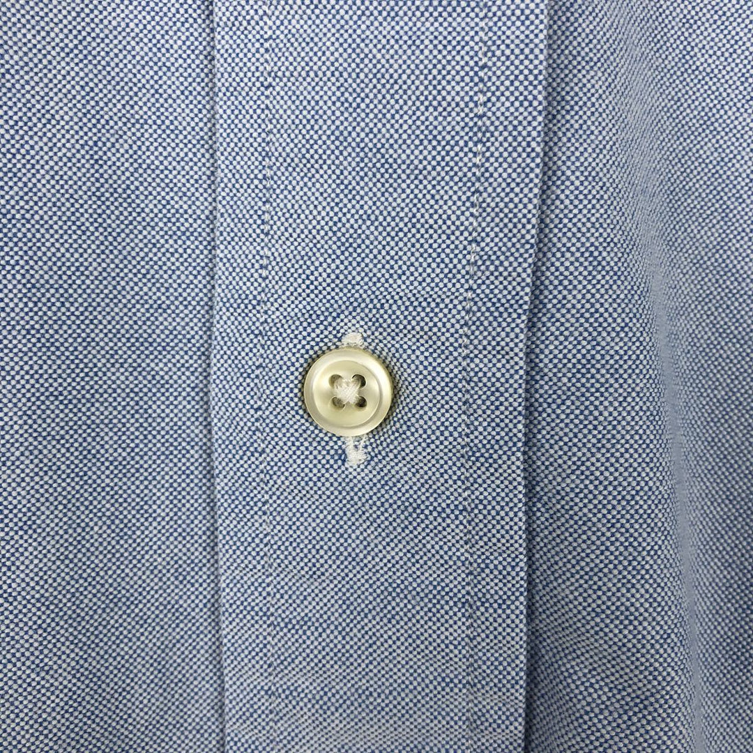 Ralph Lauren Classic Fit Long Sleeve Button Down Shirt Men's XXL cotton Blue type light blue Vintage Second Hand