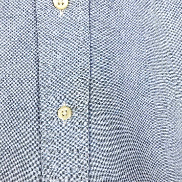 Ralph Lauren Classic Fit Long Sleeve Button Down Shirt Men's XXL cotton Blue type light blue Vintage Second Hand
