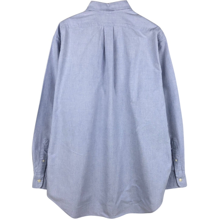 Ralph Lauren Classic Fit Long Sleeve Button Down Shirt Men's XL cotton Blue type light blue Vintage Second Hand