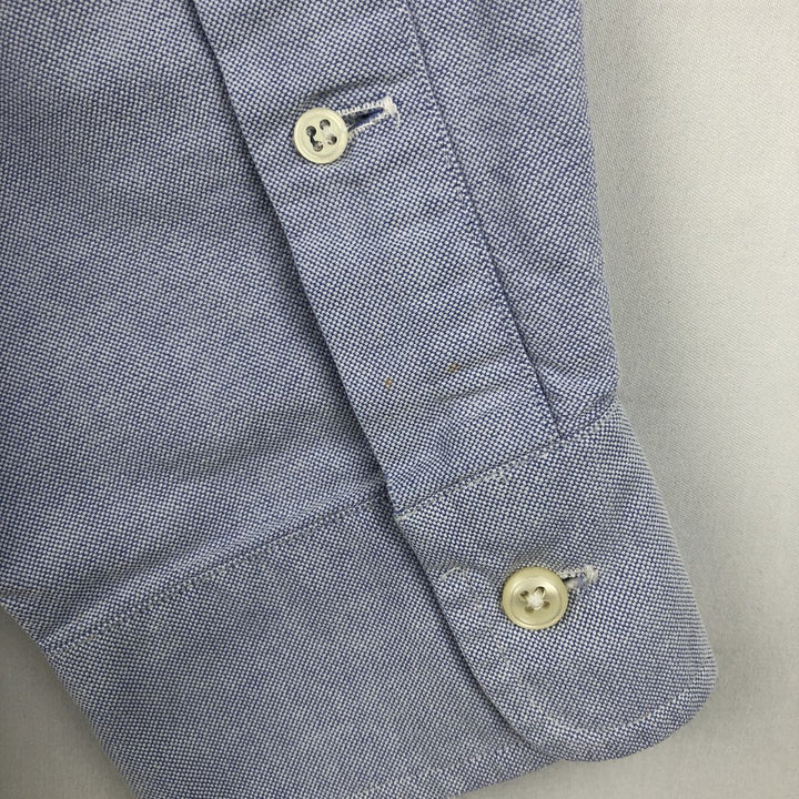 Ralph Lauren Classic Fit Long Sleeve Button Down Shirt Men's XL cotton Blue type light blue Vintage Second Hand