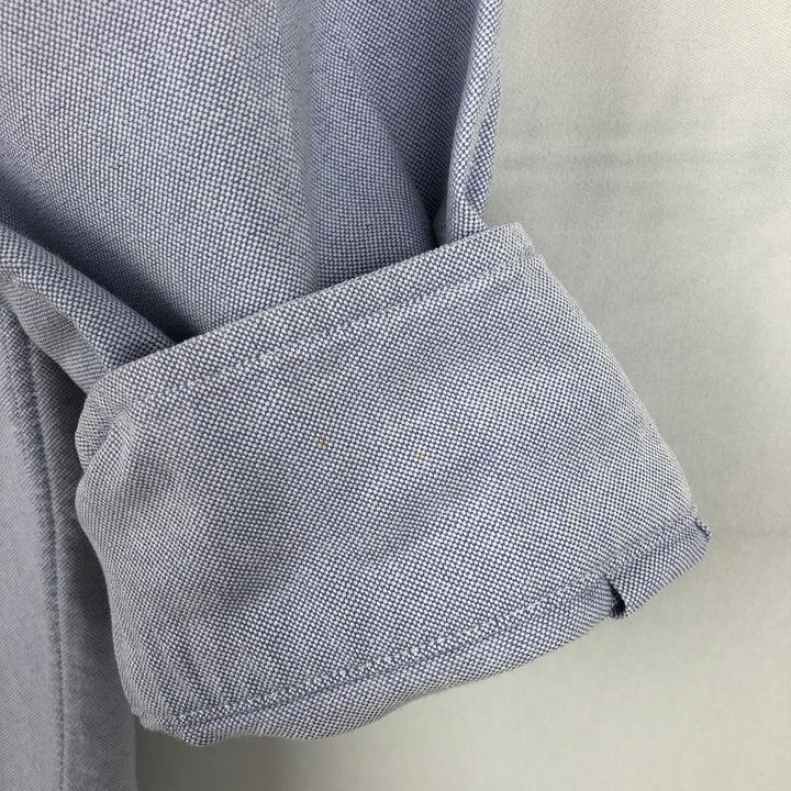 Ralph Lauren Classic Fit Long Sleeve Button Down Shirt Men's XL cotton Blue type light blue Vintage Second Hand