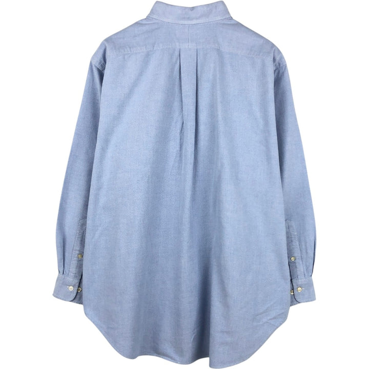 Ralph Lauren Classic Fit Long Sleeve Button Down Shirt Men's XL cotton Blue type light blue Vintage Second Hand