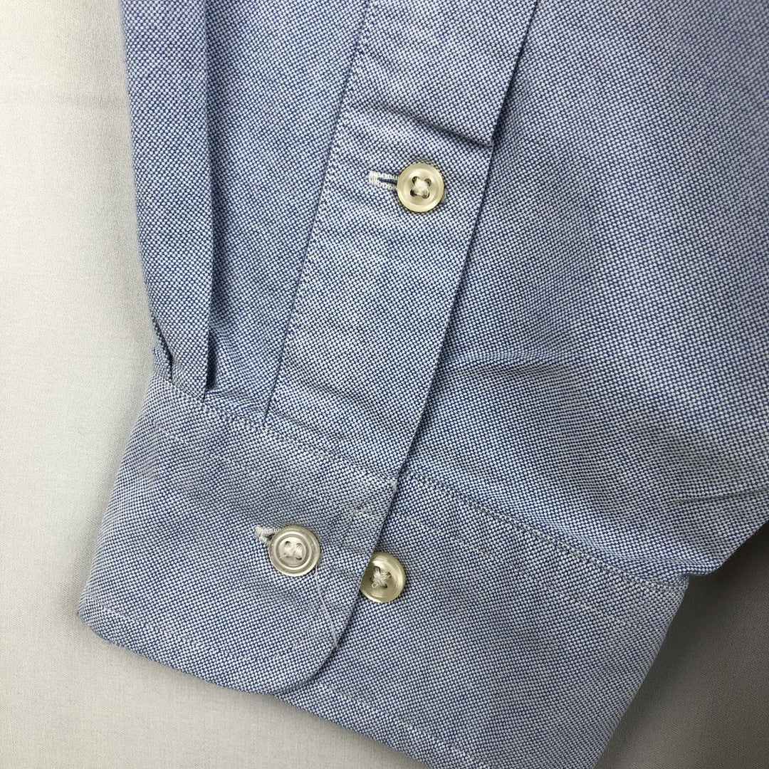 Ralph Lauren Classic Fit Long Sleeve Button Down Shirt Men's XL cotton Blue type light blue Vintage Second Hand