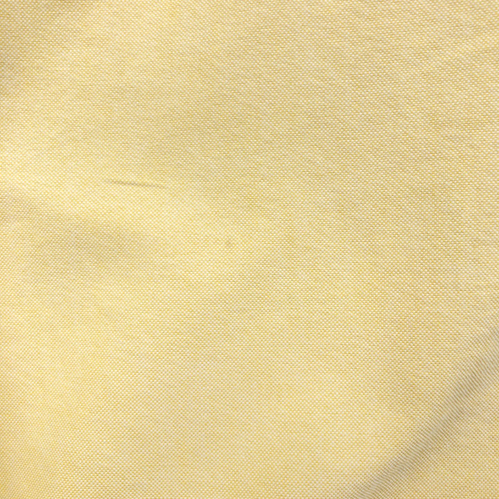 Ralph Lauren YARMOUTH long sleeve button down shirt, men's XL size cotton yellow type Vintage Second Hand