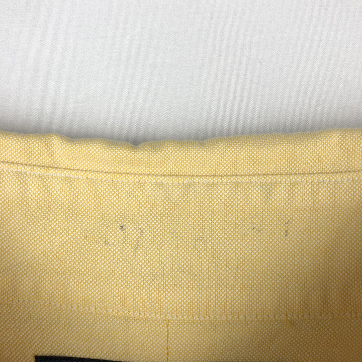 Ralph Lauren YARMOUTH long sleeve button down shirt, men's XL size cotton yellow type Vintage Second Hand