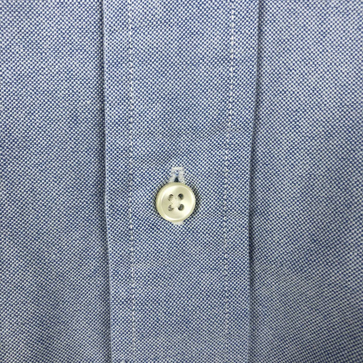 Ralph Lauren Classic Fit long sleeve button down shirt, men's size M cotton Blue type light blue Vintage Second Hand