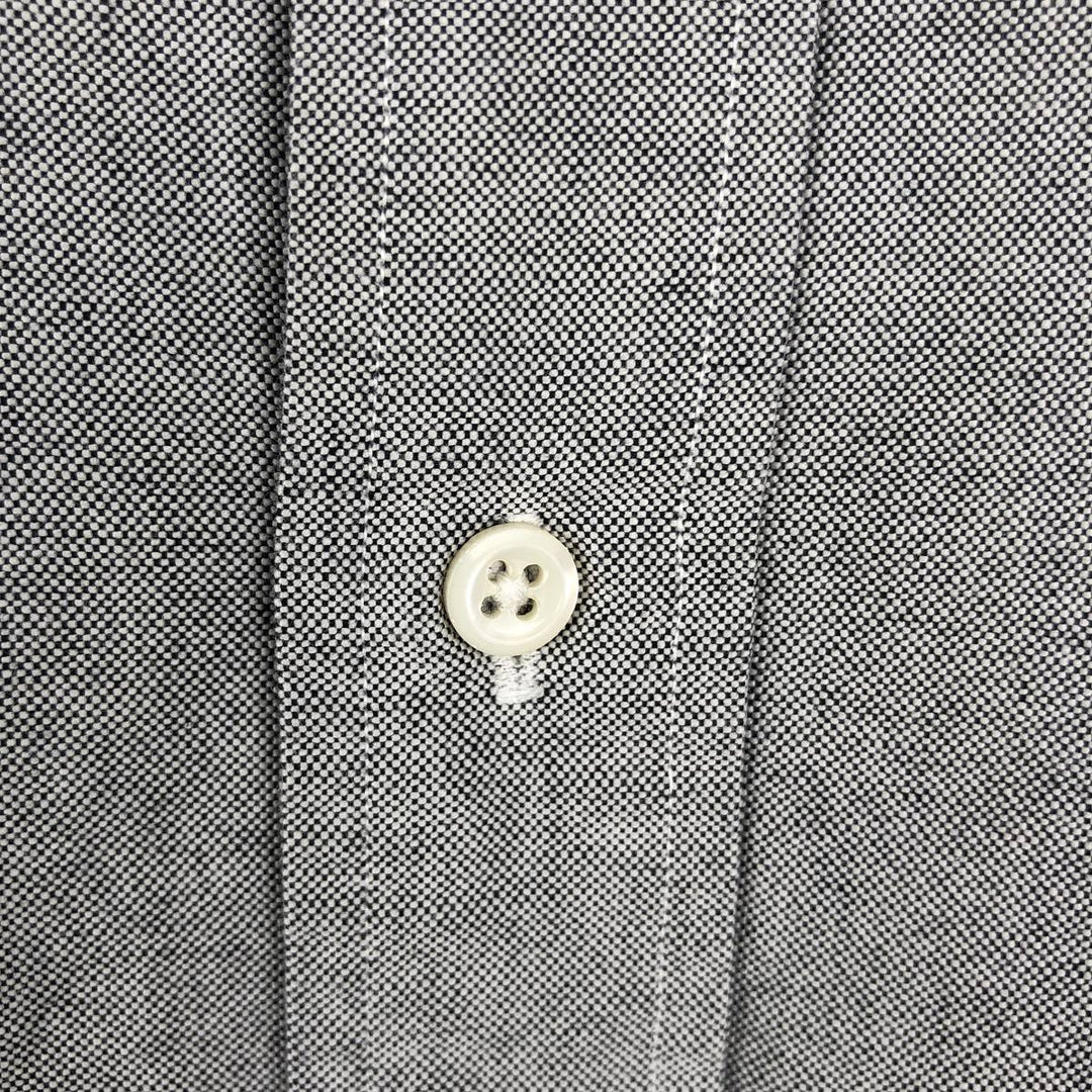 Ralph Lauren long sleeve button down shirt, men's size M cotton gray type Vintage Second Hand