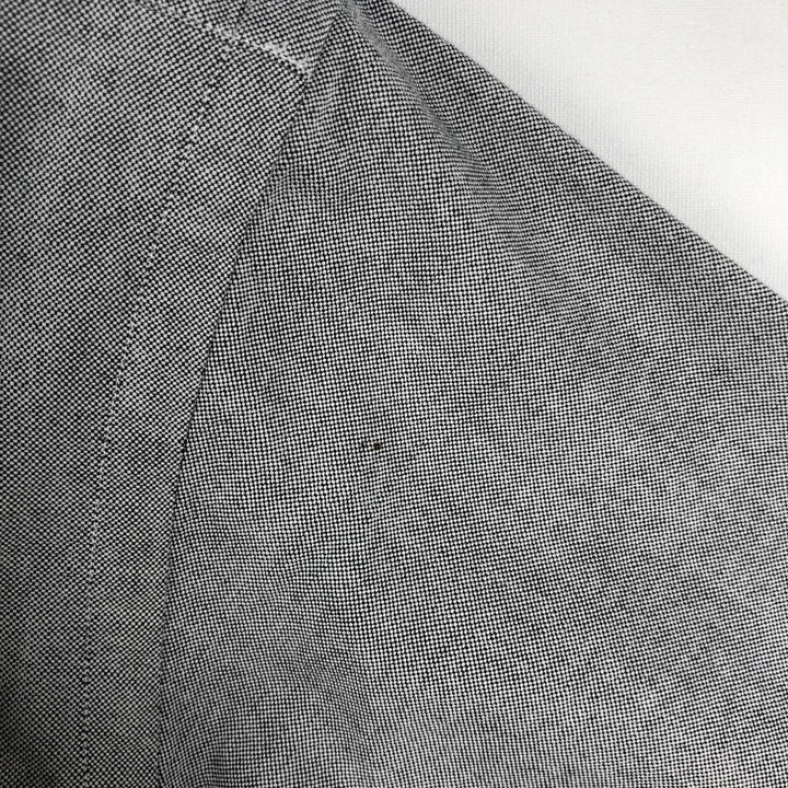 Ralph Lauren long sleeve button down shirt, men's size M cotton gray type Vintage Second Hand