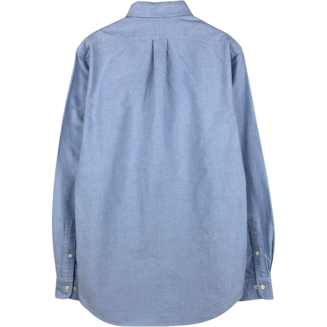 Ralph Lauren Classic Fit long sleeve button down shirt, men's size M cotton Blue type light blue Vintage Second Hand