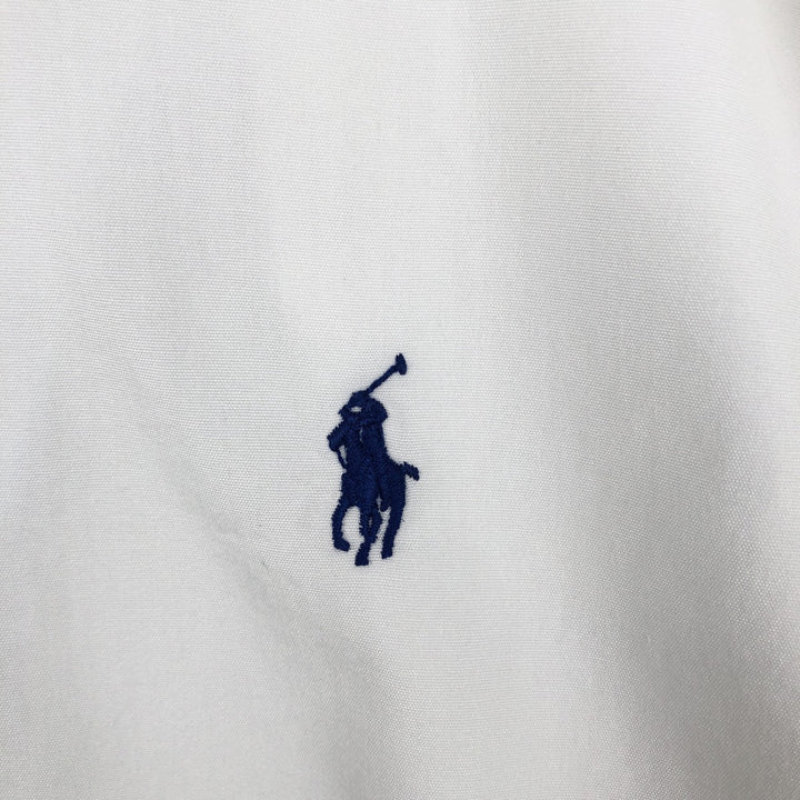 Ralph Lauren Classic Fit Long Sleeve Button Down Shirt, Men's Size L cotton white type Vintage Second Hand