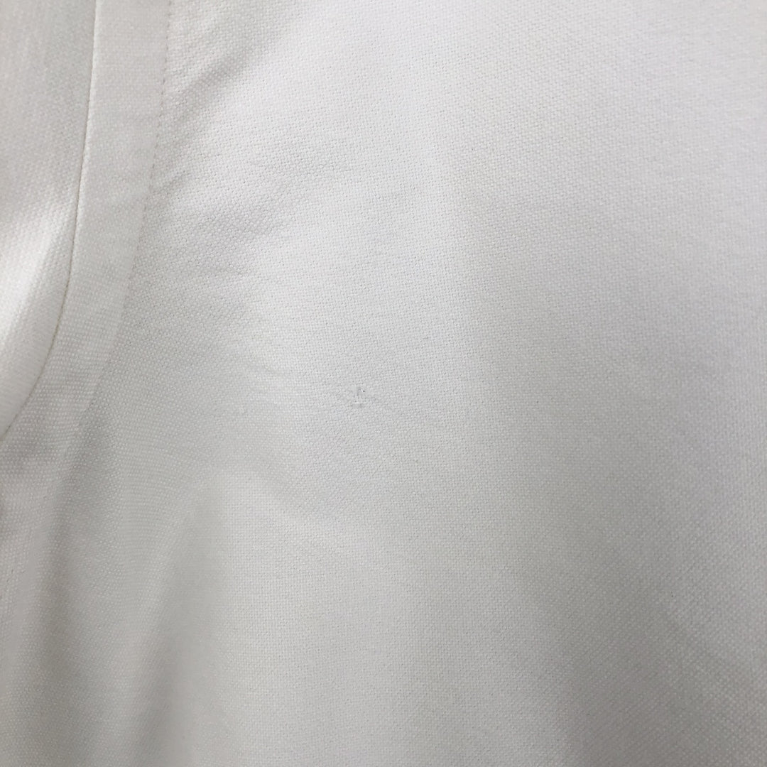 Ralph Lauren Classic Fit Long Sleeve Button Down Shirt, Men's Size L cotton white type Vintage Second Hand