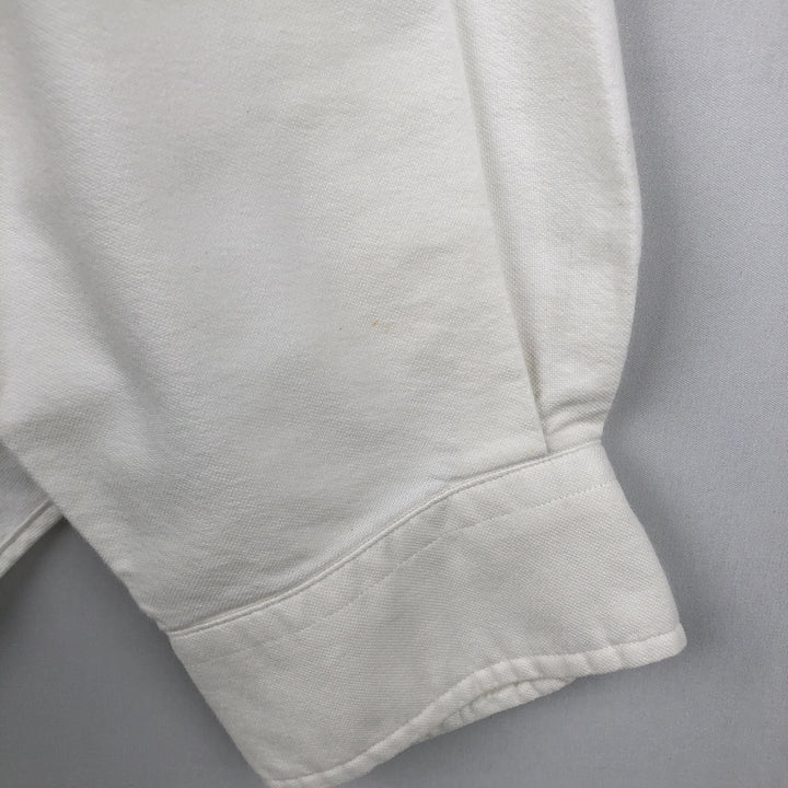 Ralph Lauren Classic Fit Long Sleeve Button Down Shirt, Men's Size L cotton white type Vintage Second Hand