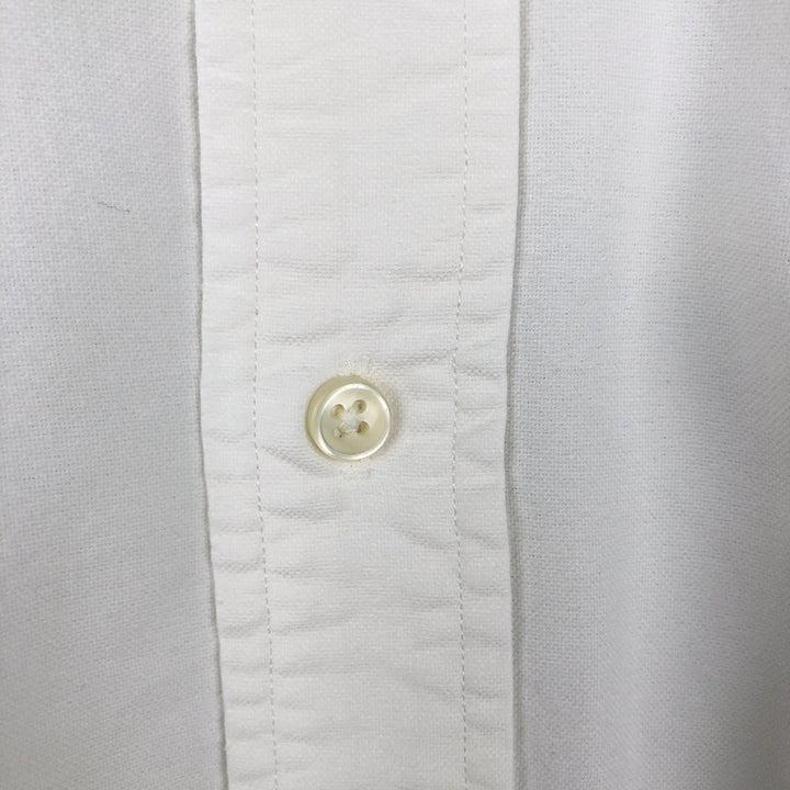 Ralph Lauren Classic Fit Long Sleeve Button Down Shirt Men's XL cotton white type Vintage Second Hand