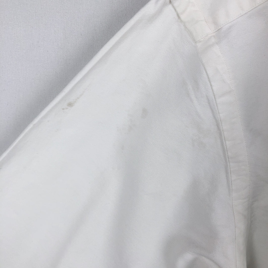 Ralph Lauren Classic Fit Long Sleeve Button Down Shirt Men's XL cotton white type Vintage Second Hand