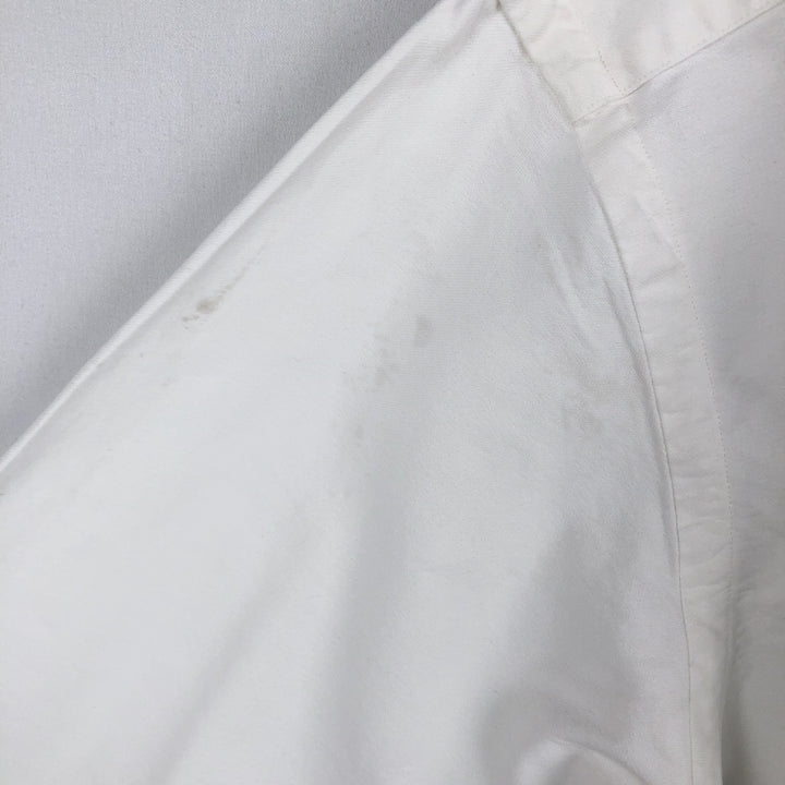Ralph Lauren Classic Fit Long Sleeve Button Down Shirt Men's XL cotton white type Vintage Second Hand