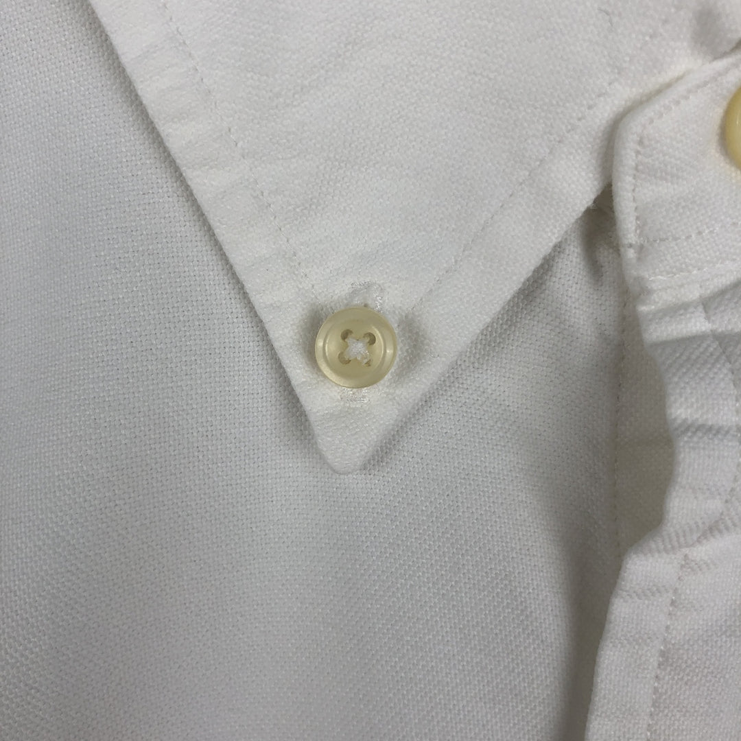 Ralph Lauren Classic Fit Long Sleeve Button Down Shirt Men's XL cotton white type Vintage Second Hand