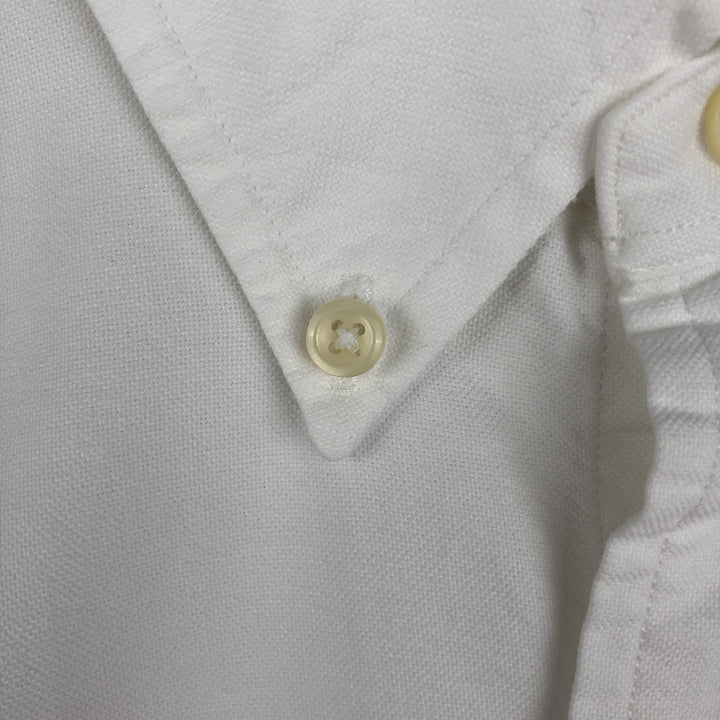 Ralph Lauren Classic Fit Long Sleeve Button Down Shirt Men's XL cotton white type Vintage Second Hand