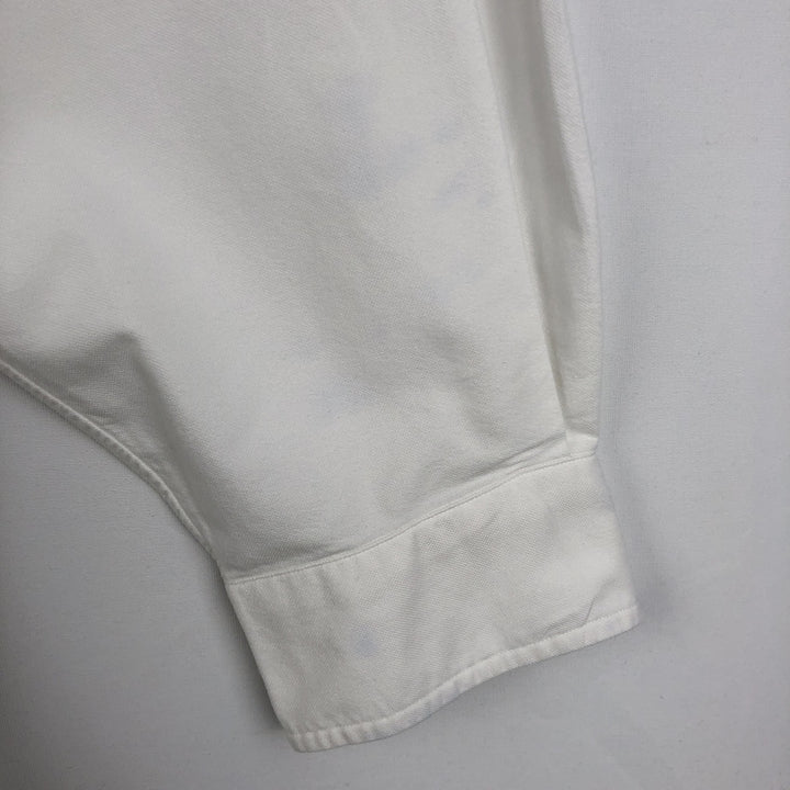 Ralph Lauren Classic Fit Long Sleeve Button Down Shirt Men's XL cotton white type Vintage Second Hand