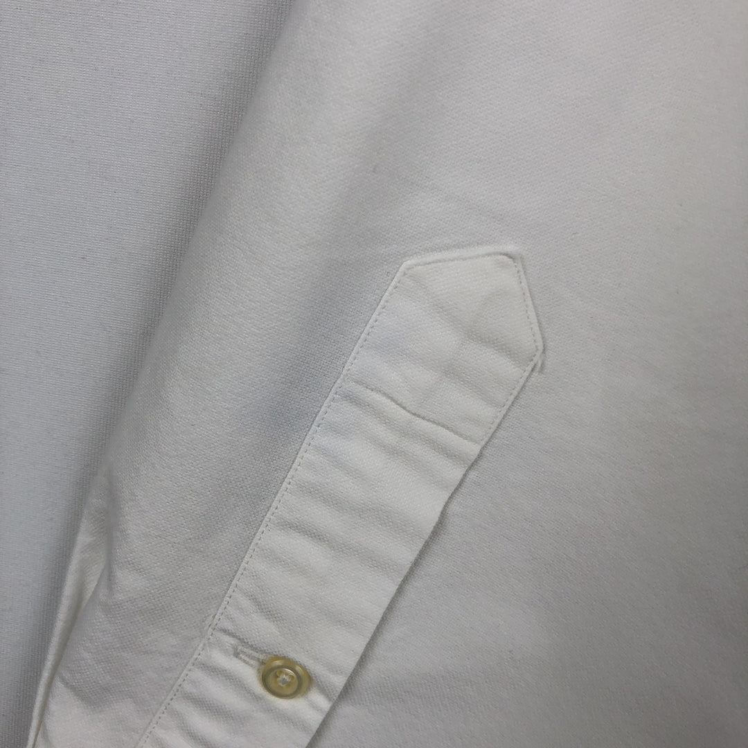 Ralph Lauren Classic Fit Long Sleeve Button Down Shirt Men's XL cotton white type Vintage Second Hand