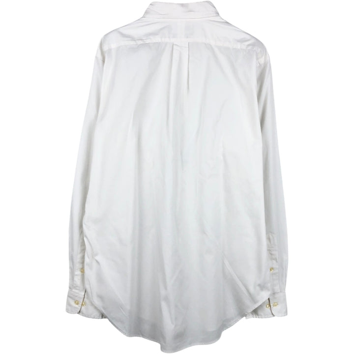 Ralph Lauren Classic Fit Long Sleeve Button Down Shirt Men's XL cotton white type Vintage Second Hand