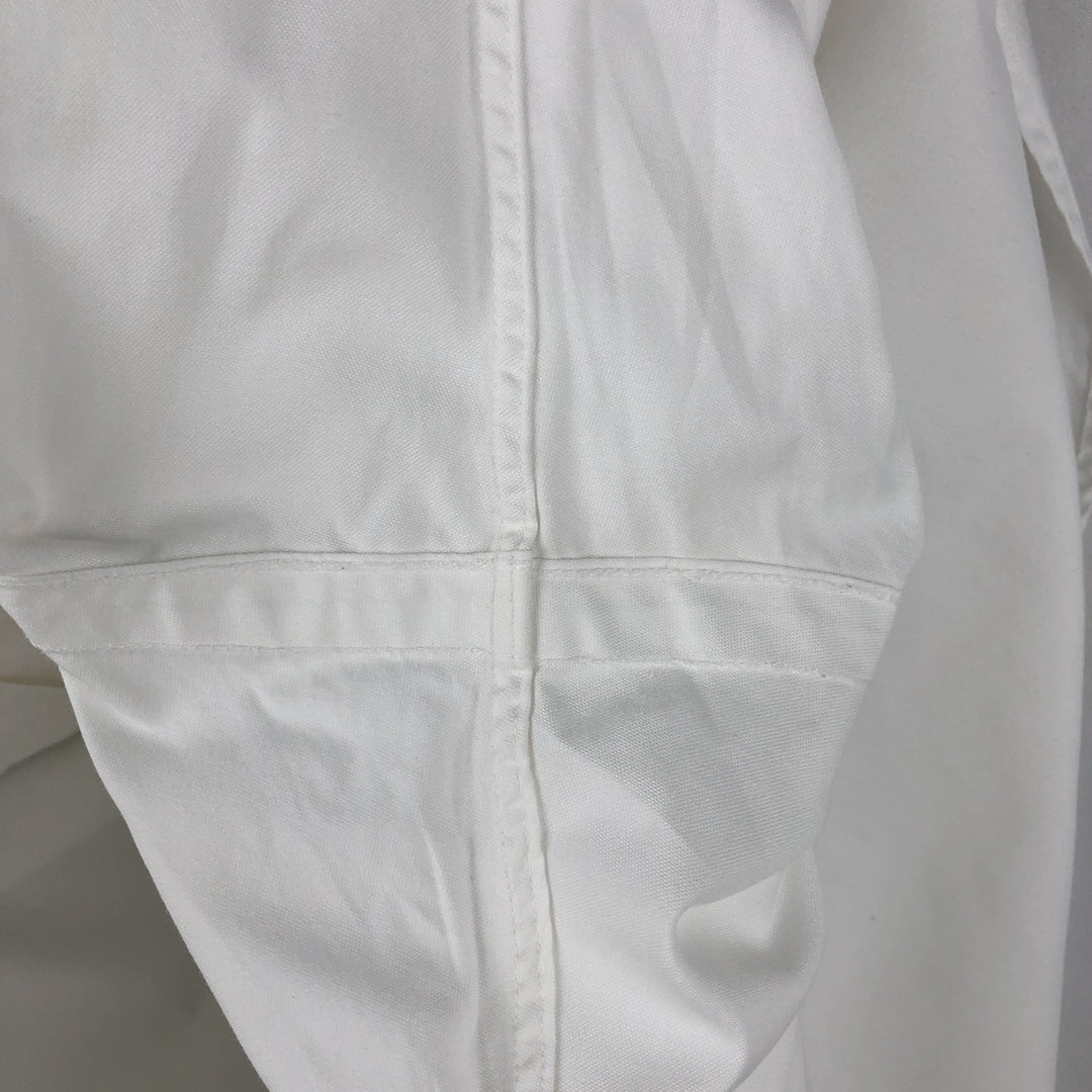 Ralph Lauren Classic Fit Long Sleeve Button Down Shirt Men's XL cotton white type Vintage Second Hand