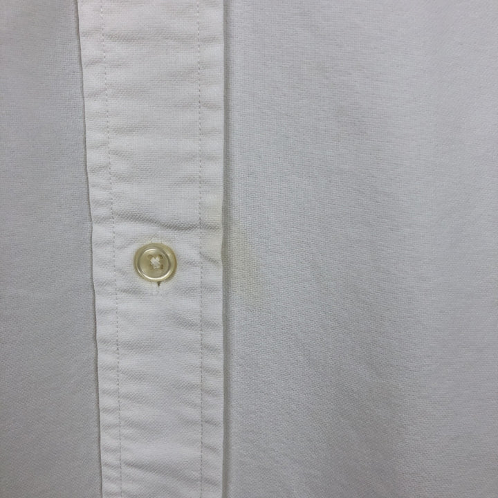 Ralph Lauren BLAKE long sleeve button down shirt, men's size L cotton white type Vintage Second Hand