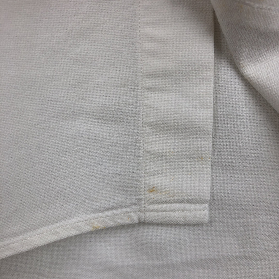Ralph Lauren BLAKE long sleeve button down shirt, men's size L cotton white type Vintage Second Hand