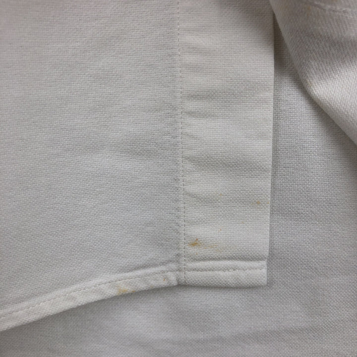 Ralph Lauren BLAKE long sleeve button down shirt, men's size L cotton white type Vintage Second Hand