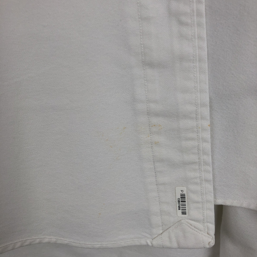 Ralph Lauren BLAKE long sleeve button down shirt, men's size L cotton white type Vintage Second Hand