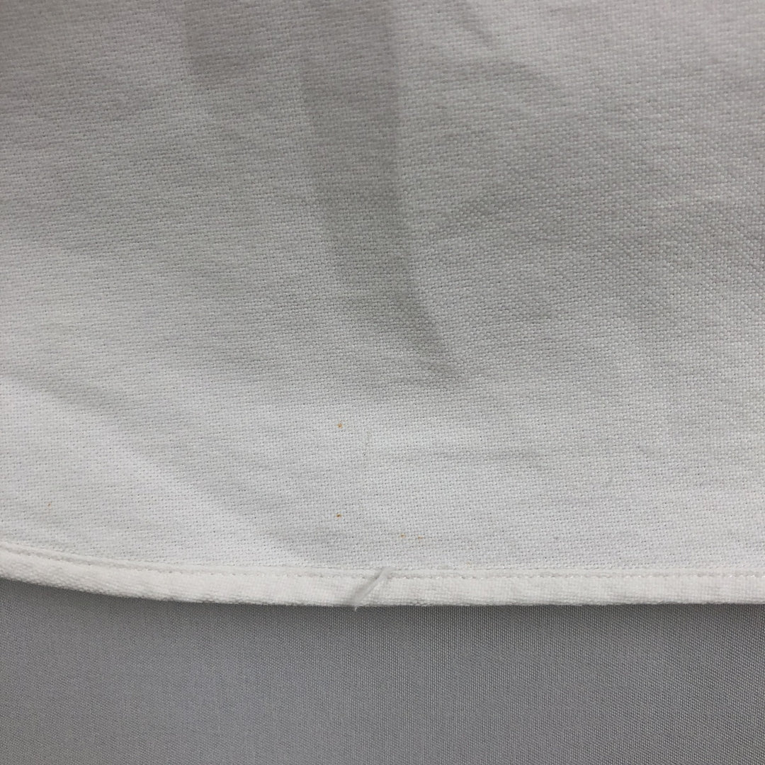 Ralph Lauren BLAKE long sleeve button down shirt, men's size L cotton white type Vintage Second Hand