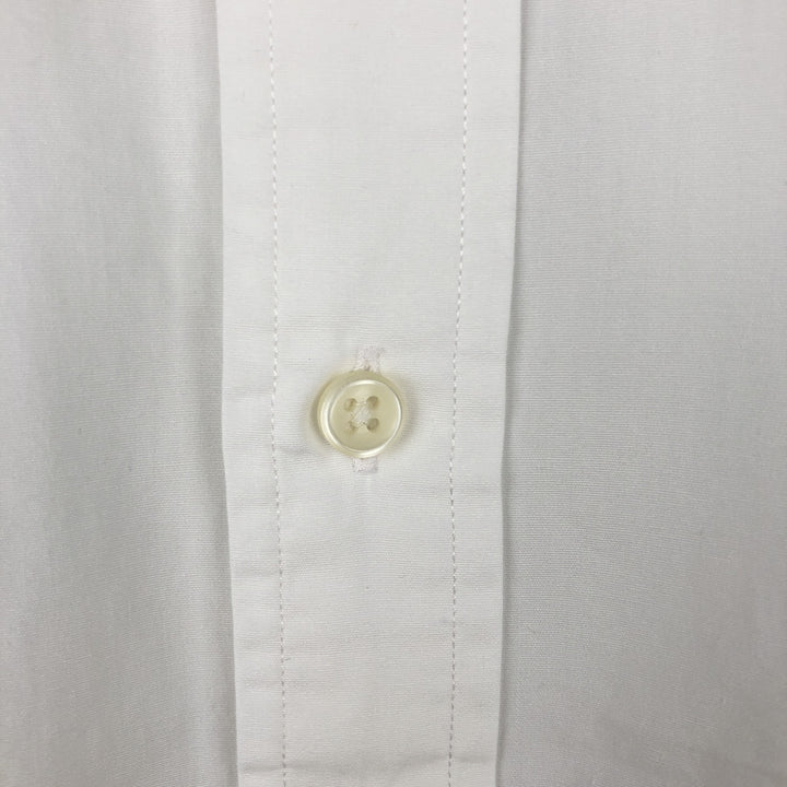 Ralph Lauren Slim Fit Long Sleeve Button-Down Shirt, Men's Size L cotton white type Vintage Second Hand