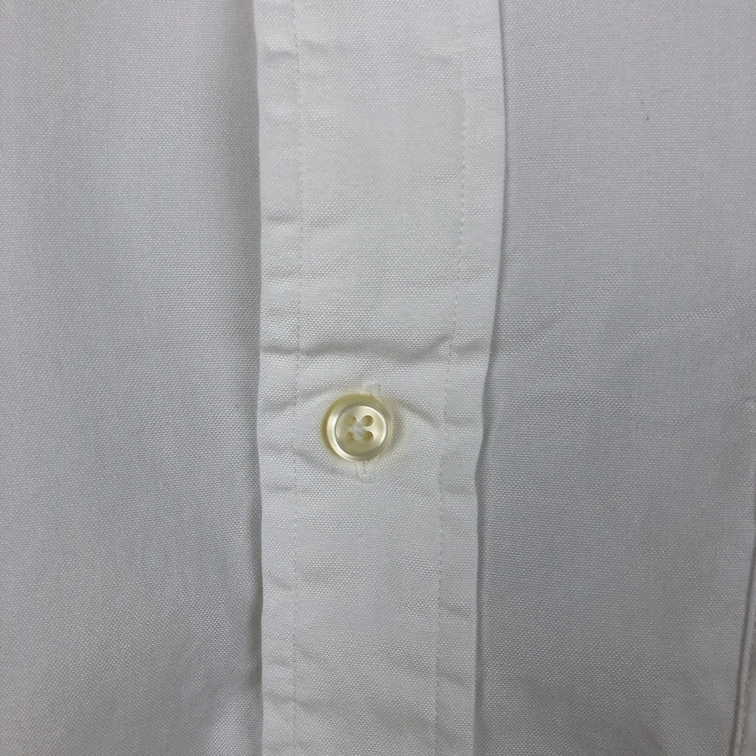 Ralph Lauren Andrew Long Sleeve Cotton Shirt, Men's XL cotton white type Vintage Second Hand
